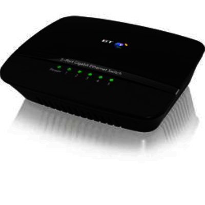 BT 5-Port Gigabit Ethernet Switch